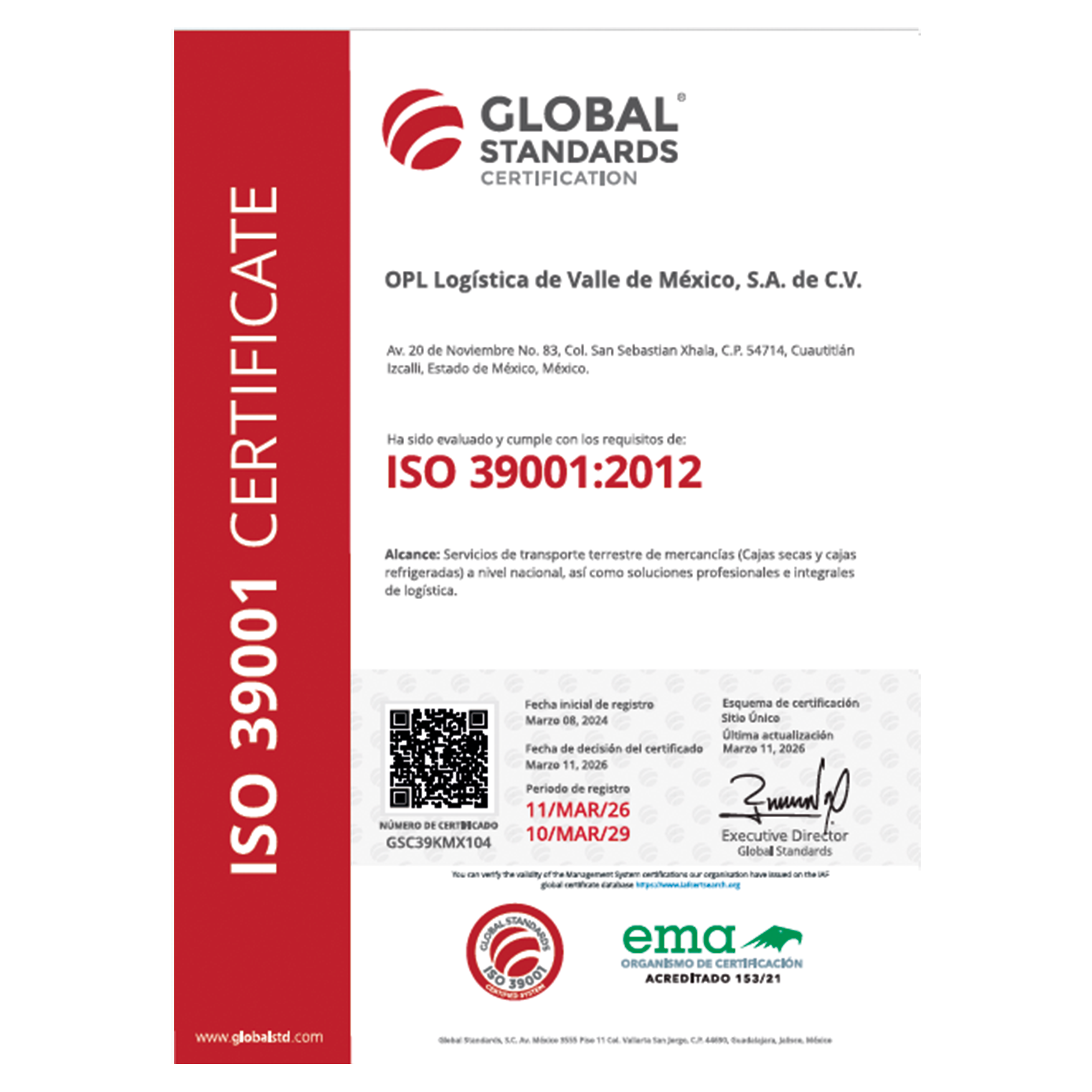 ISO 39001